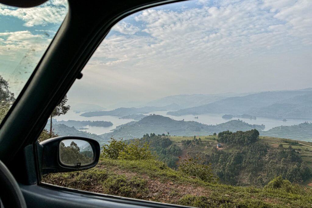 bets self drive routes- Lake Bunyonyi views