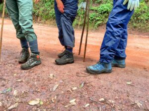 hiking-boots-gorilla-trek - Rent 4x4 Car Uganda bwindi gorilla safari packing list